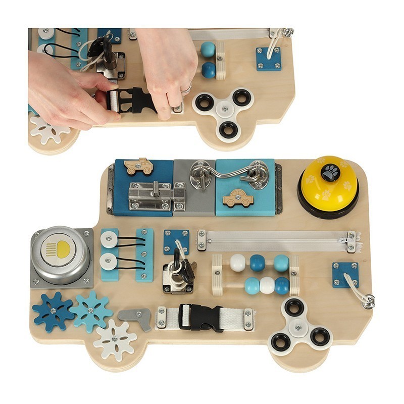 Sensoorne tegelustahvel buss 40 cm x 26,5 cm | FreshDesign.ee