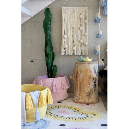 Hoiukorv Tassels Pink