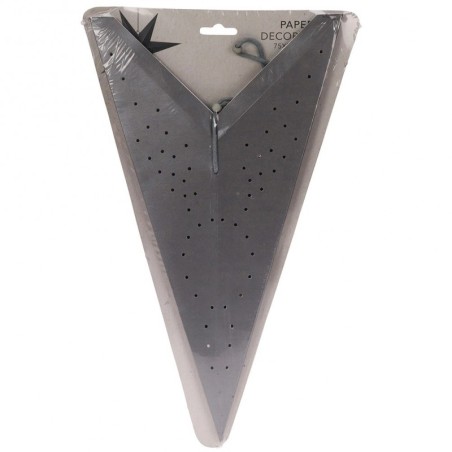 Dekoratiivne ažuurne pabertäht, hall, 75 cm | FreshDesign.ee