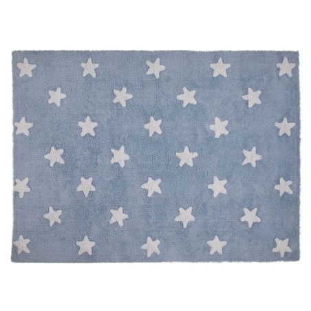 Pestav vaip Blue Stars White 120 x 160 cm | FreshDesign.ee