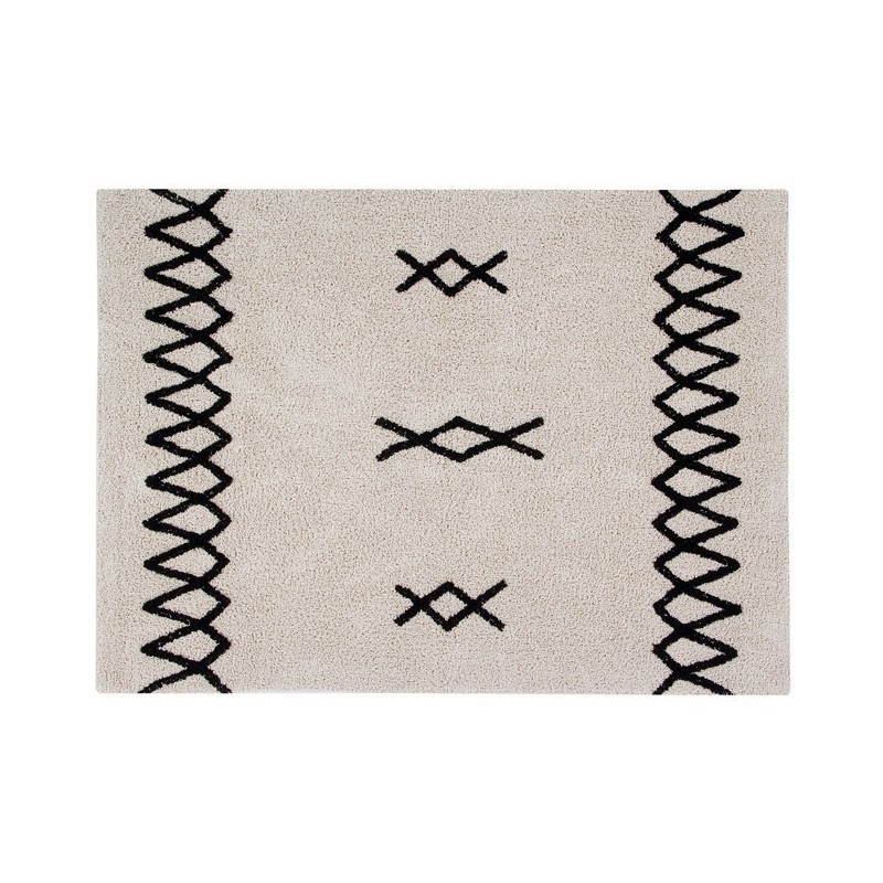 Pestav vaip Atlas Natural Black 120x160 cm | FreshDesign.ee