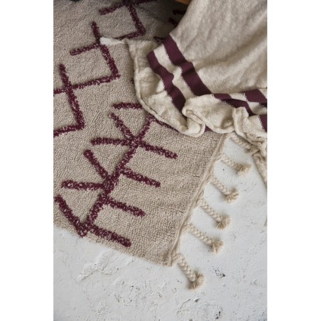 Pestav vaip Bereber Burgundy 140x200 cm | FreshDesign.ee