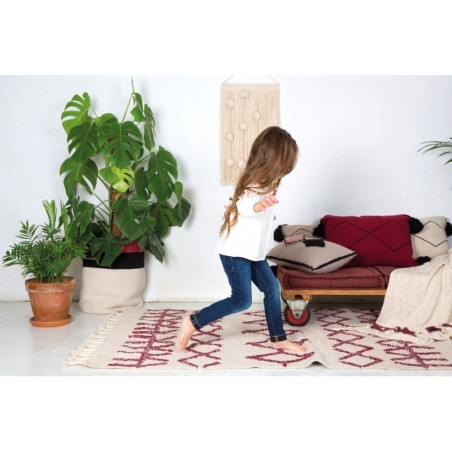 Pestav vaip Bereber Burgundy 120x160 cm