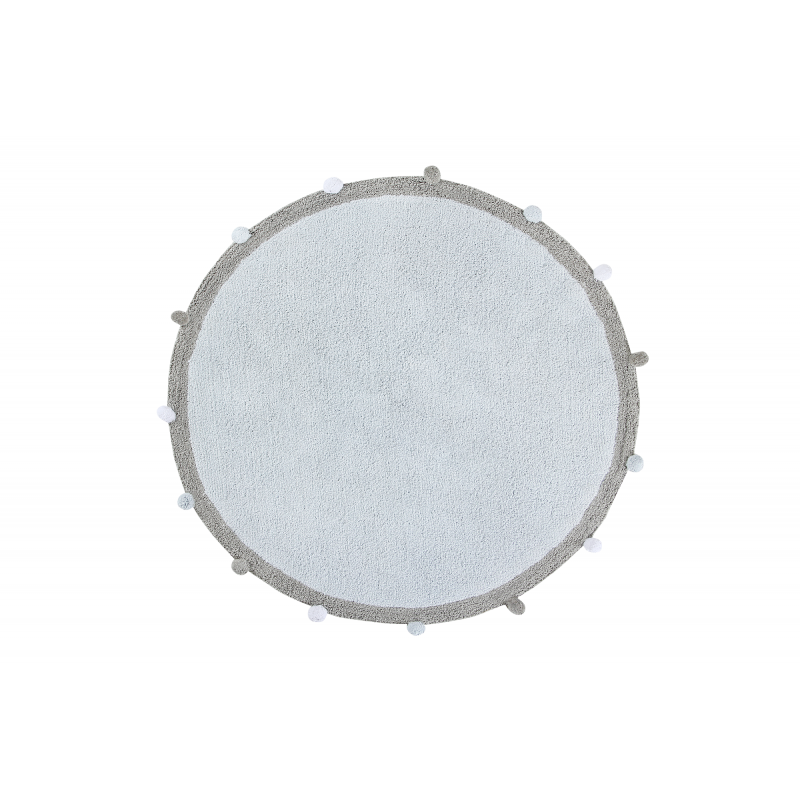 Pestav vaip Bubbly Soft Blue Ø120 | FreshDesign.ee