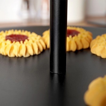 Must metallist vaagen, 3-korruseline, 36,5 cm | FreshDesign.ee