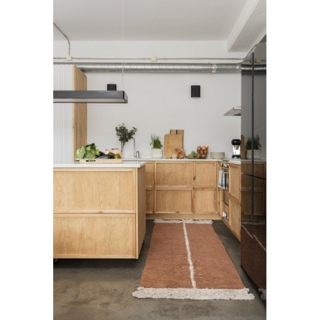 Pestav kahepoolne vaip Duetto Toffee 80x230 cm | FreshDesign.ee