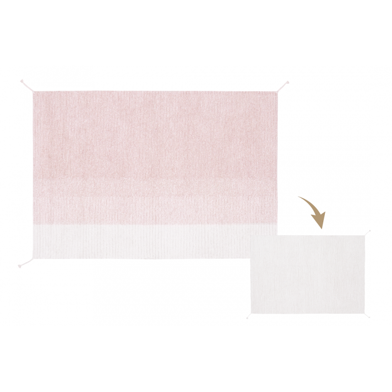 Pestav kahepoolne vaip Gelato Pink 140x200 cm | FreshDesign.ee