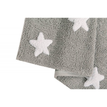 Pestav vaip Grey Stars White 120 x 160 cm | FreshDesign.ee