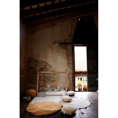 Pestav vaip Hippy Dots Natural Honey 120x160 cm