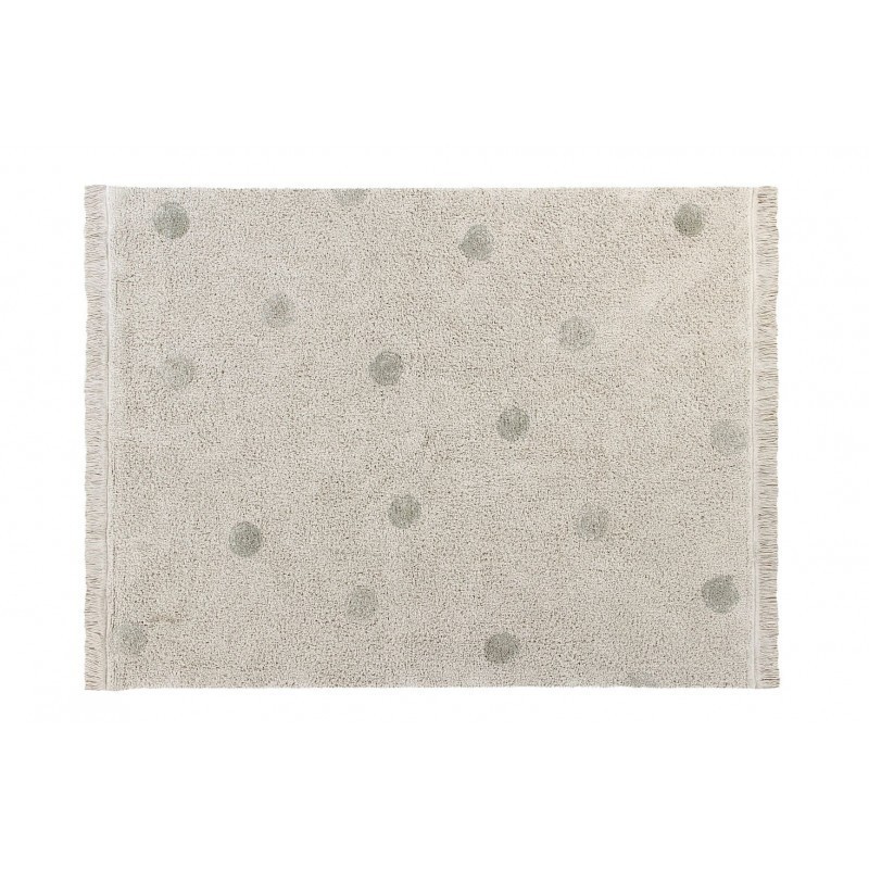 Pestav vaip Hippy Dots Natural Olive 120x160 cm | FreshDesign.ee