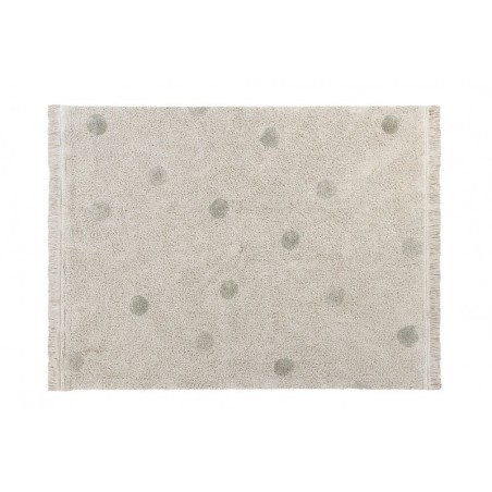 Pestav vaip Hippy Dots Natural Olive 120x160 cm | FreshDesign.ee