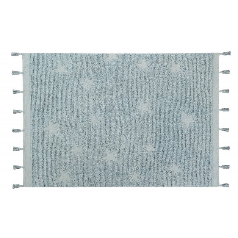 Pestav vaip Hippy Stars Aqua Blue 120 x 175 cm | FreshDesign.ee