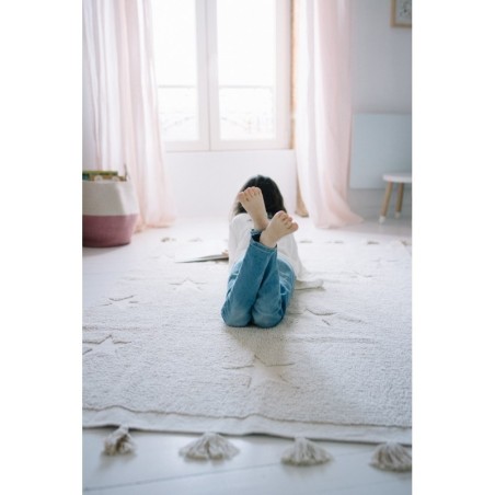 Pestav vaip Hippy Stars Natural 120 x 175 cm | FreshDesign.ee