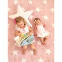 Pestav vaip Pink Stars White 120 x 160 cm | FreshDesign.ee