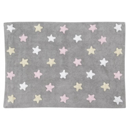 Pestav vaip Tricolor Star Gris/Rosa 120 x 160 cm | FreshDesign.ee