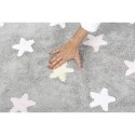 Pestav vaip Tricolor Star Gris/Rosa 120 x 160 cm | FreshDesign.ee