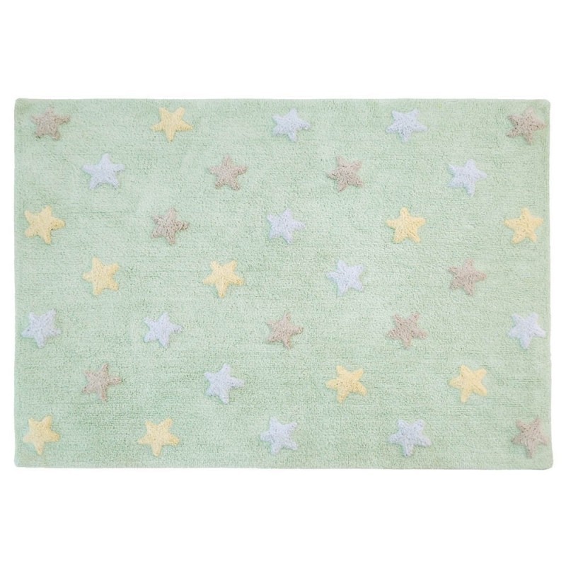 Pestav vaip Tricolor Star Soft/Mint 120 x 160 cm | FreshDesign.ee