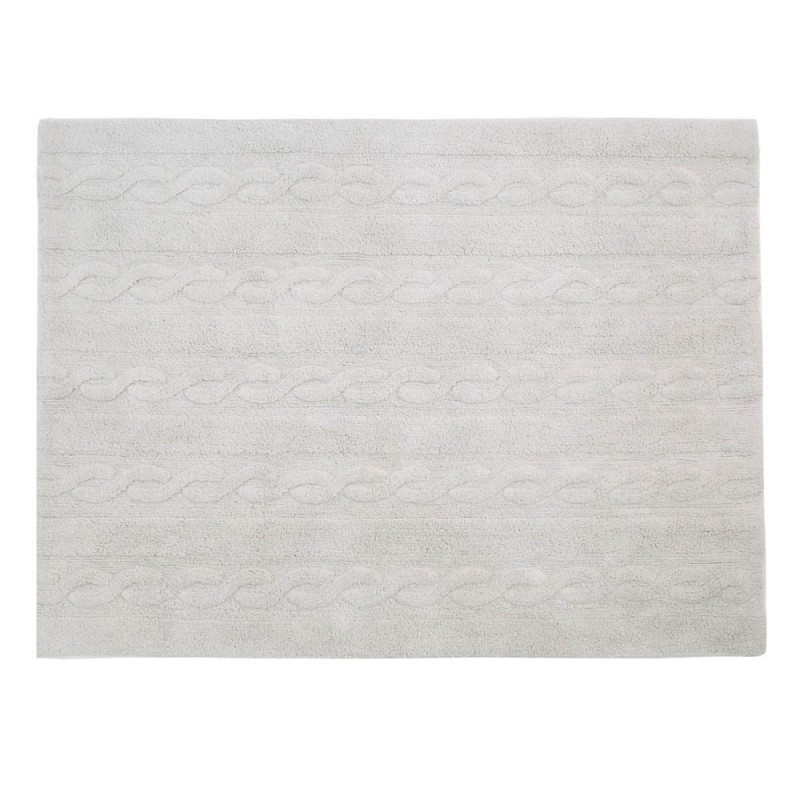 Pestav vaip Trenzas Pearl Soft Grey 120x160 cm | FreshDesign.ee