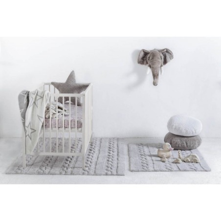 Pestav vaip Trenzas Pearl Soft Grey 120x160 cm | FreshDesign.ee