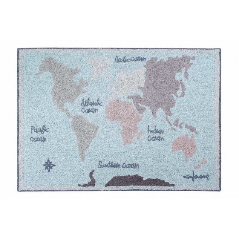 Pestav vaip Vintage Map 140 x 200 cm | FreshDesign.ee