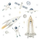 Seinakleebised raketid ja kosmonaudid XL | FreshDesign.ee
