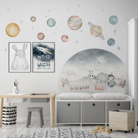 Seinakleebised planeedid L | FreshDesign.ee