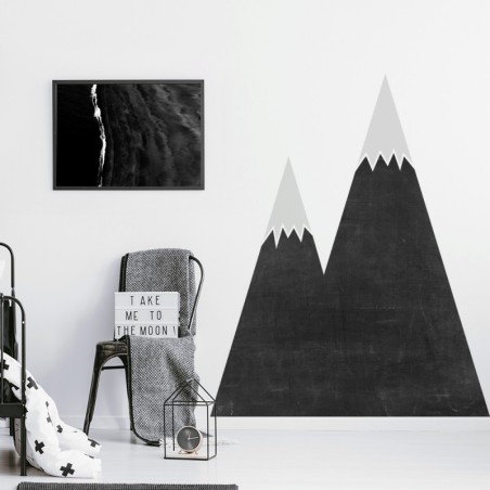 Seinakleebis kriiditahvel mäed | FreshDesign.ee