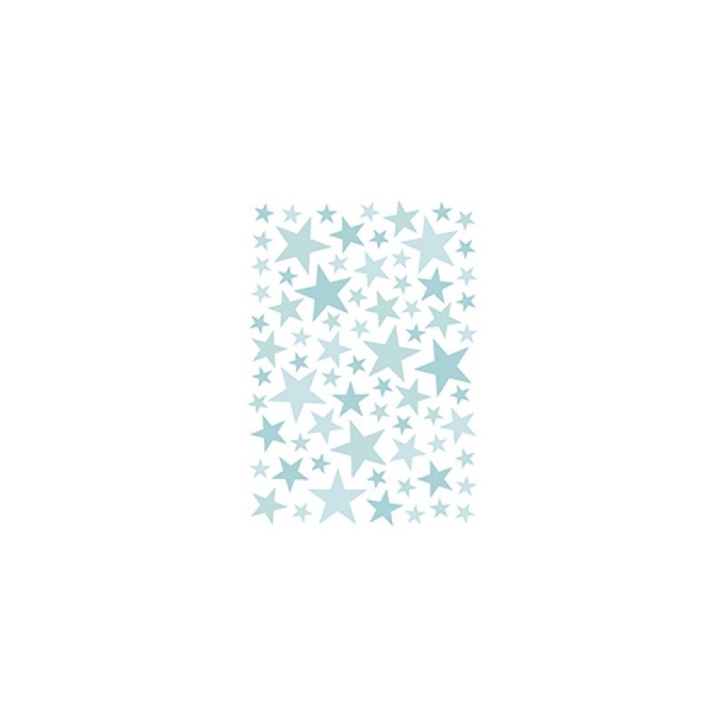 Seinakleebised Stars, 74 tk, mint | FreshDesign.ee