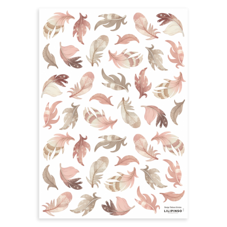 Seinakleebised SELENE A3, suled roosa | FreshDesign.ee