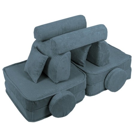 Laste mooduldiivan Plus Aesthetic, türkiis | FreshDesign.ee