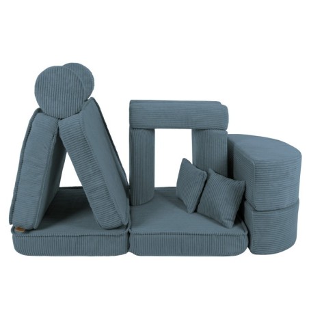 Laste mooduldiivan Max Aesthetic, türkiis | FreshDesign.ee