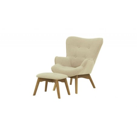 Laste tugitool + jalatugi, kreem | FreshDesign.ee