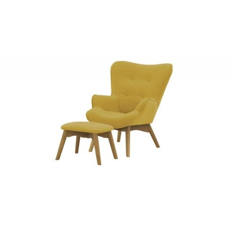 Laste tugitool + jalatugi, kollane | FreshDesign.ee