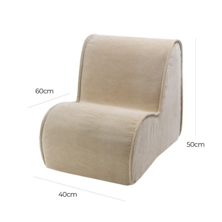 Laste tugitool Slimcord, Sand | FreshDesign.ee