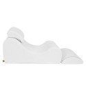 Wave Lounger laste tugitool Boucle valge | FreshDesign.ee