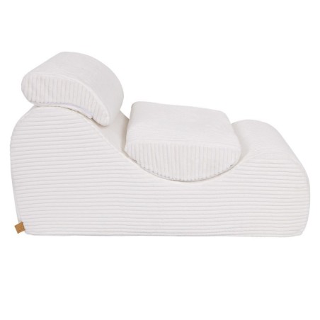Wave Lounger laste tugitool Furrycord valge | FreshDesign.ee