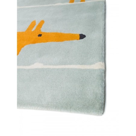 Lastetoa villavaip mr fox türkiis 90x150 cm | FreshDesign.ee