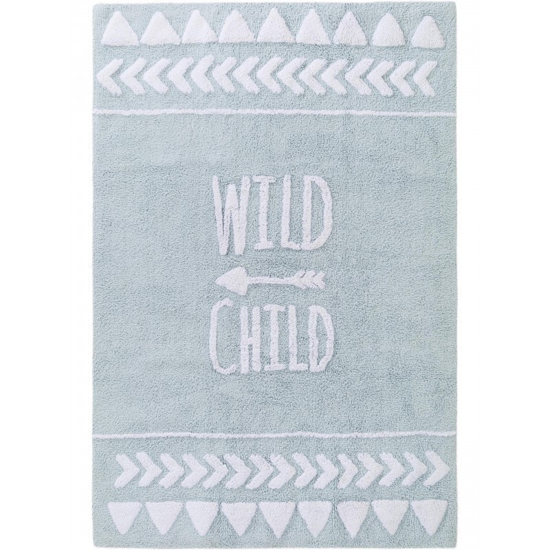 Pestav lastetoa vaip Inka 80x120 cm, helesinine | FreshDesign.ee