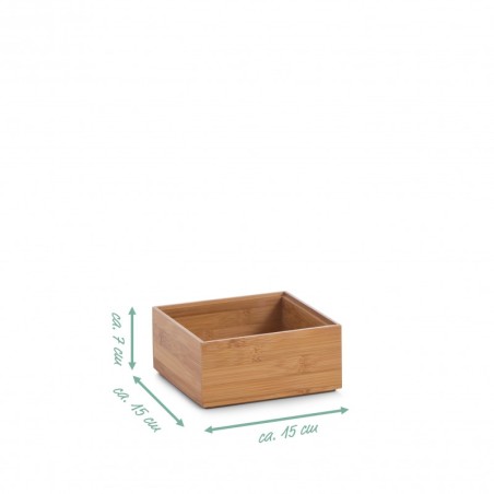 Bambusest karp 15x15x7 cm