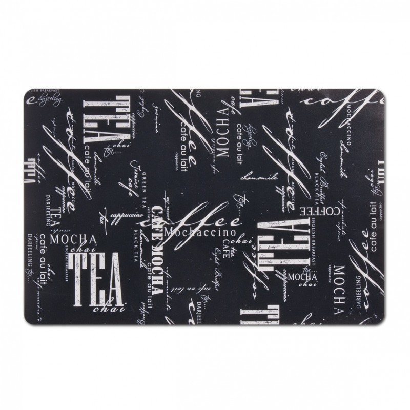 Lauamatt "Coffee&Tea", must | FreshDesign.ee