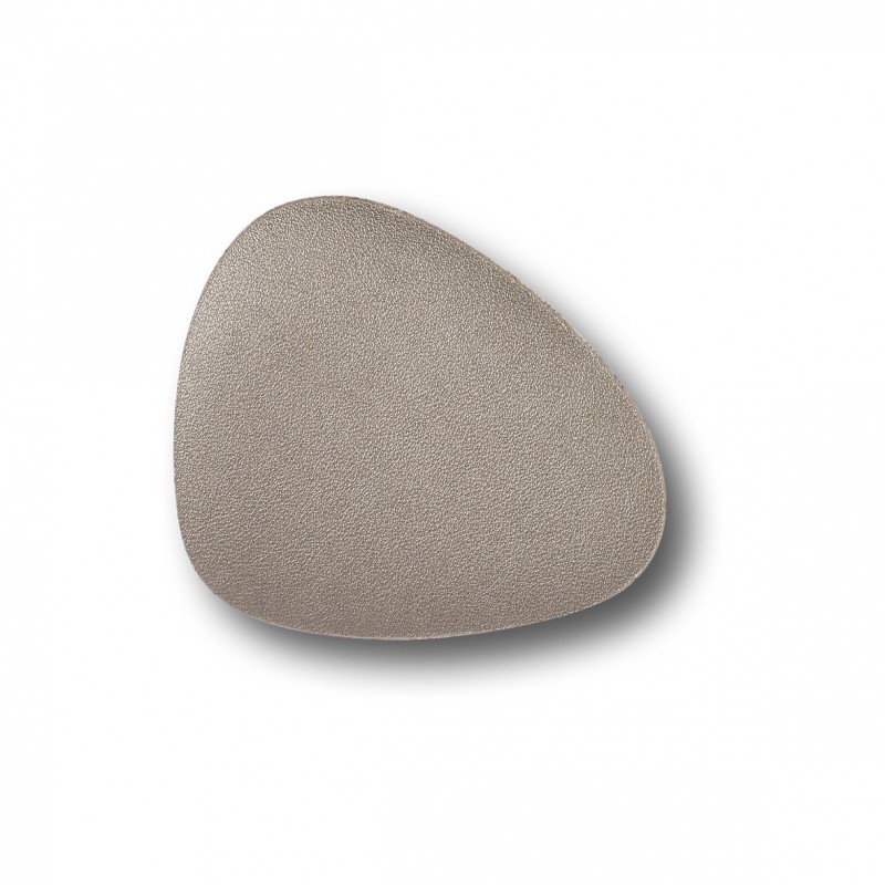 Klaasialused, 6 tk, kunstnahk, metallik pruun | FreshDesign.ee