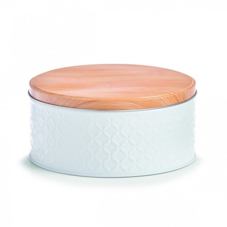 Säilitustops "Scandi", valge/bambus | FreshDesign.ee