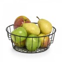 Puuviljakorv, must, metall | FreshDesign.ee