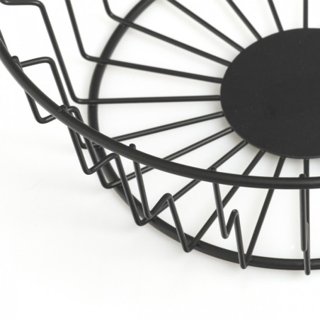 Puuviljakorv, must, metall | FreshDesign.ee