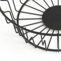 Puuviljakorv, must, metall | FreshDesign.ee