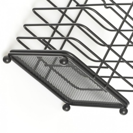 Söögiriistade hoidja, metall, must | FreshDesign.ee