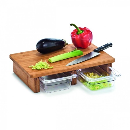 Lõikelaud sahtlitega 40,5x26 cm | FreshDesign.ee