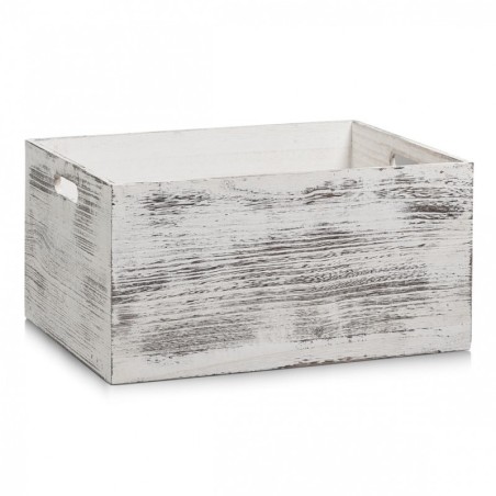 Hoiukast "Rustic white"