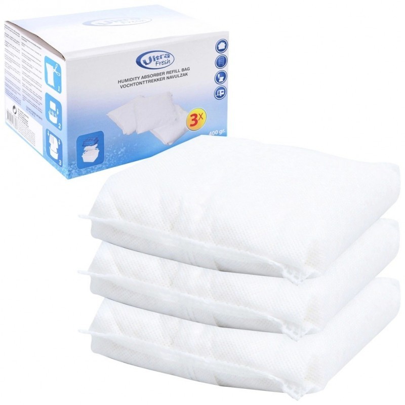 Niiskust absorbeeriv vahetükk 3x400 g | FreshDesign.ee