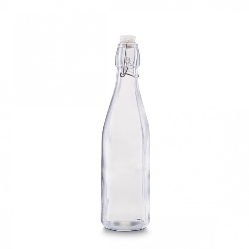 Klaaspudel kinnitusega, 500ml | FreshDesign.ee